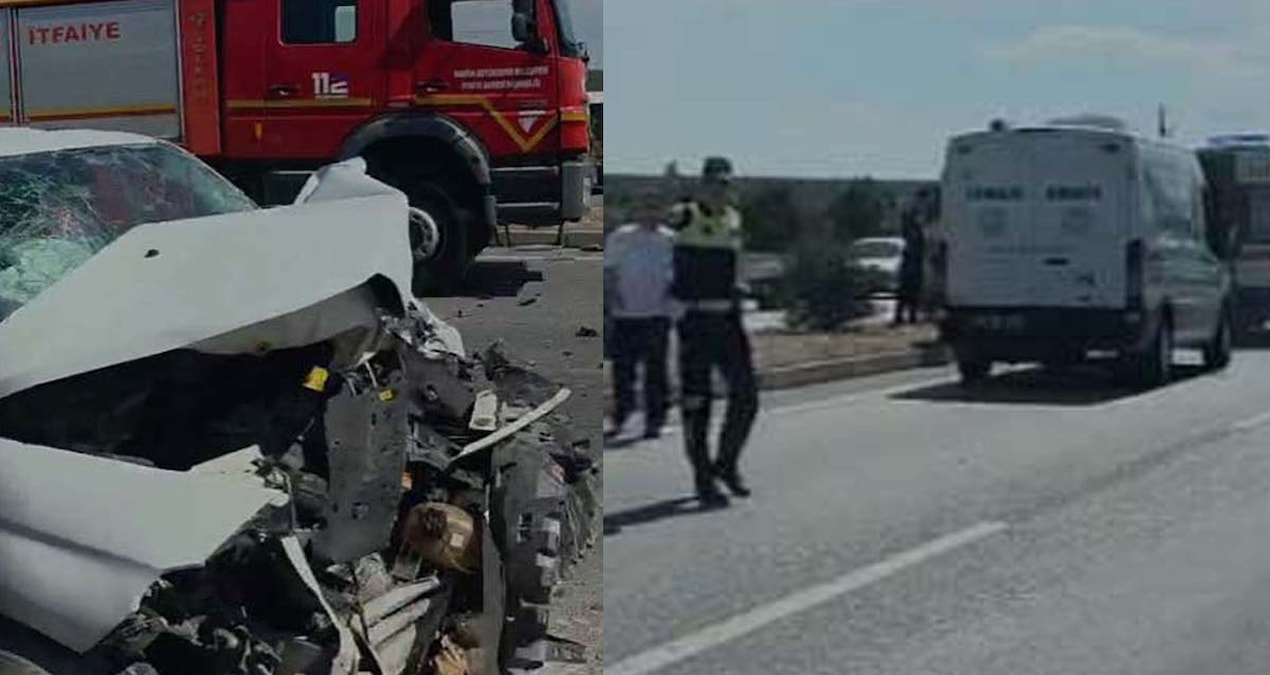 kizlarini universiteye kaydettirmek icin yola cikan aile kaza yapti iKYaf7iR