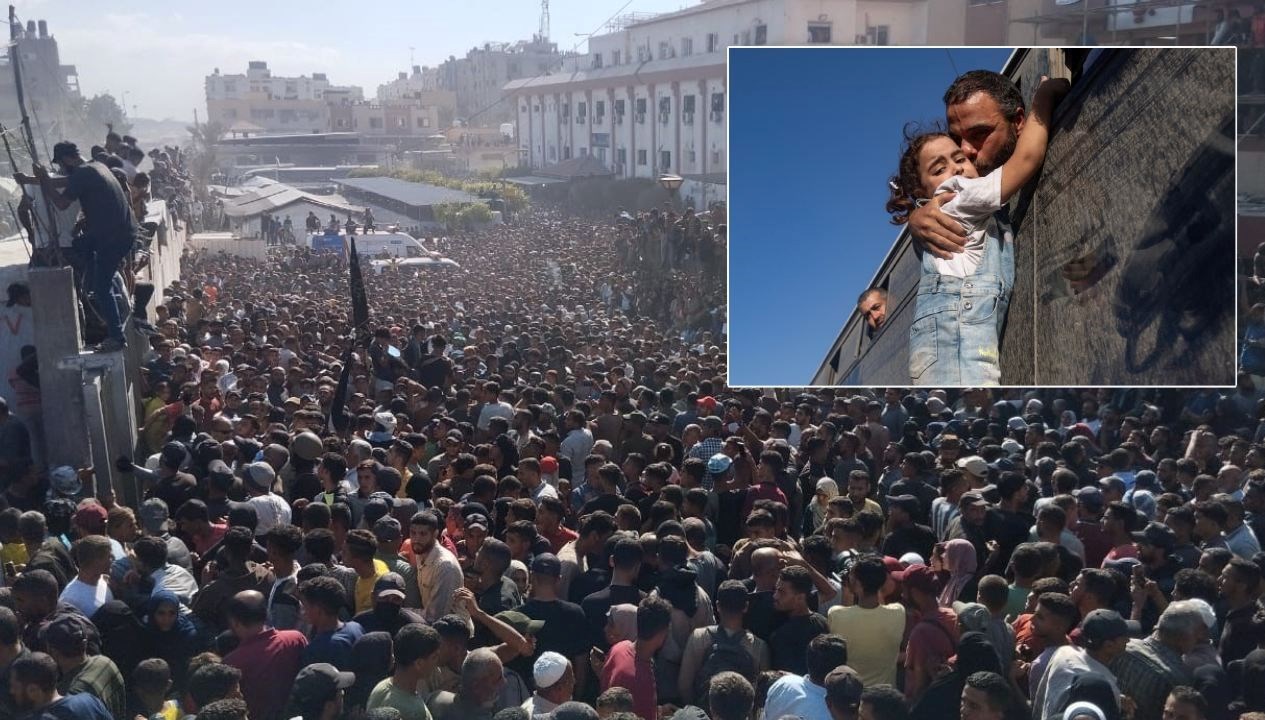 gazzede ateskesfilistinli rehineleri on binler karsiladi 4gPzWdQ8.jpg