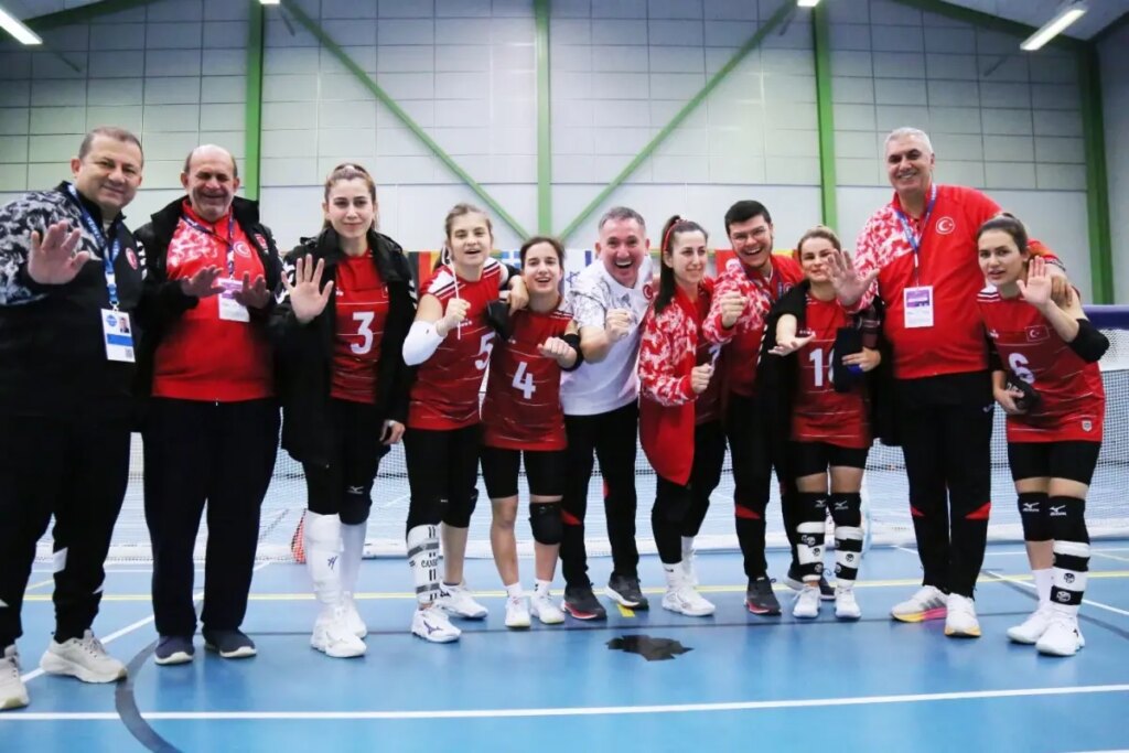 İsrail’i deviren Kadın Golbol Milli Takımı, Avrupa şampiyonu oldu