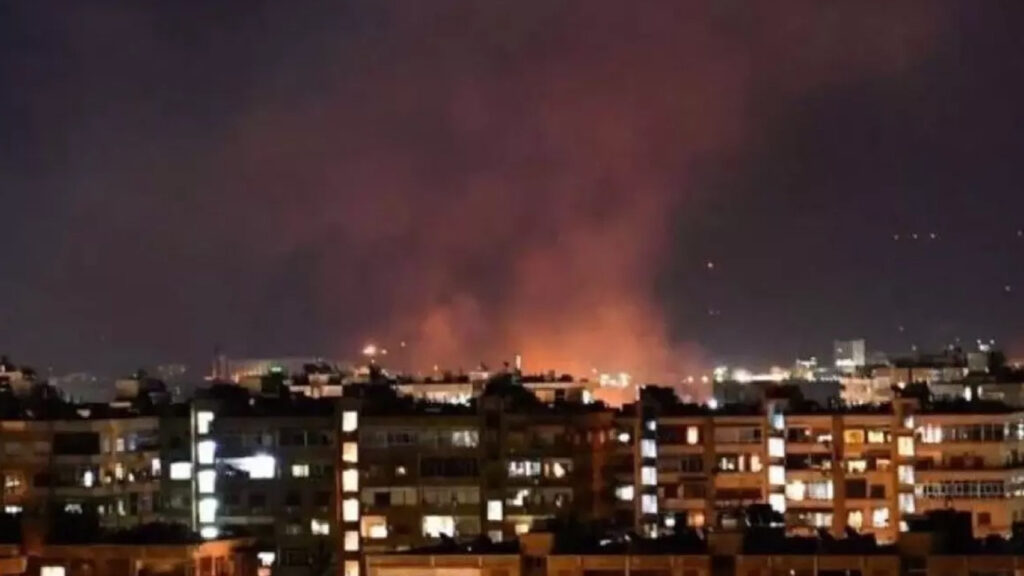 Son dakika: Suriye’nin Başkenti Şam’da şiddetli patlama