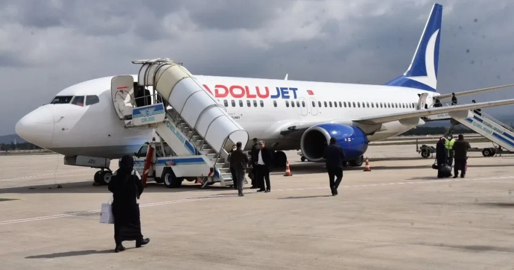 18 bin yolcu Kasım’da Yenişehir Havalimanı’nı kullandı