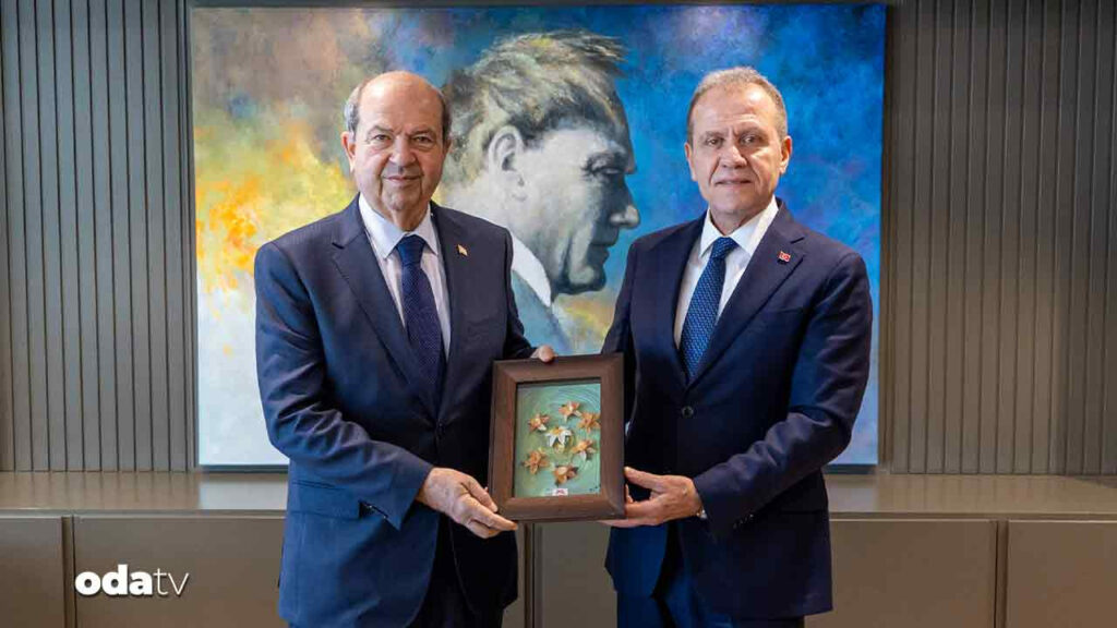 Ersin Tatar’dan CHP’li belediyeye ziyaret