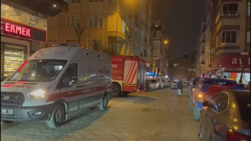 Güngören’de 6 katlı binada patlama